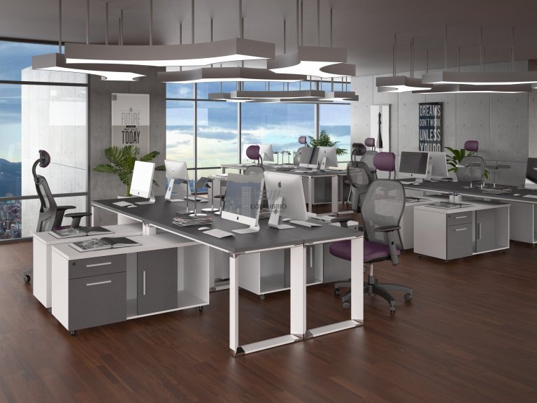 Comprar Workstation Línea SQ - Equilibrio Modular - Amplio catalogo en